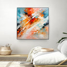 Impressionist Colorful Abstract by Alpenglow Workshop on GIANT ART - abstract abstract painting