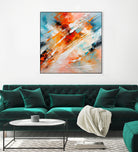 Impressionist Colorful Abstract by Alpenglow Workshop on GIANT ART - abstract abstract painting