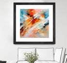 Impressionist Colorful Abstract by Alpenglow Workshop on GIANT ART - abstract abstract painting