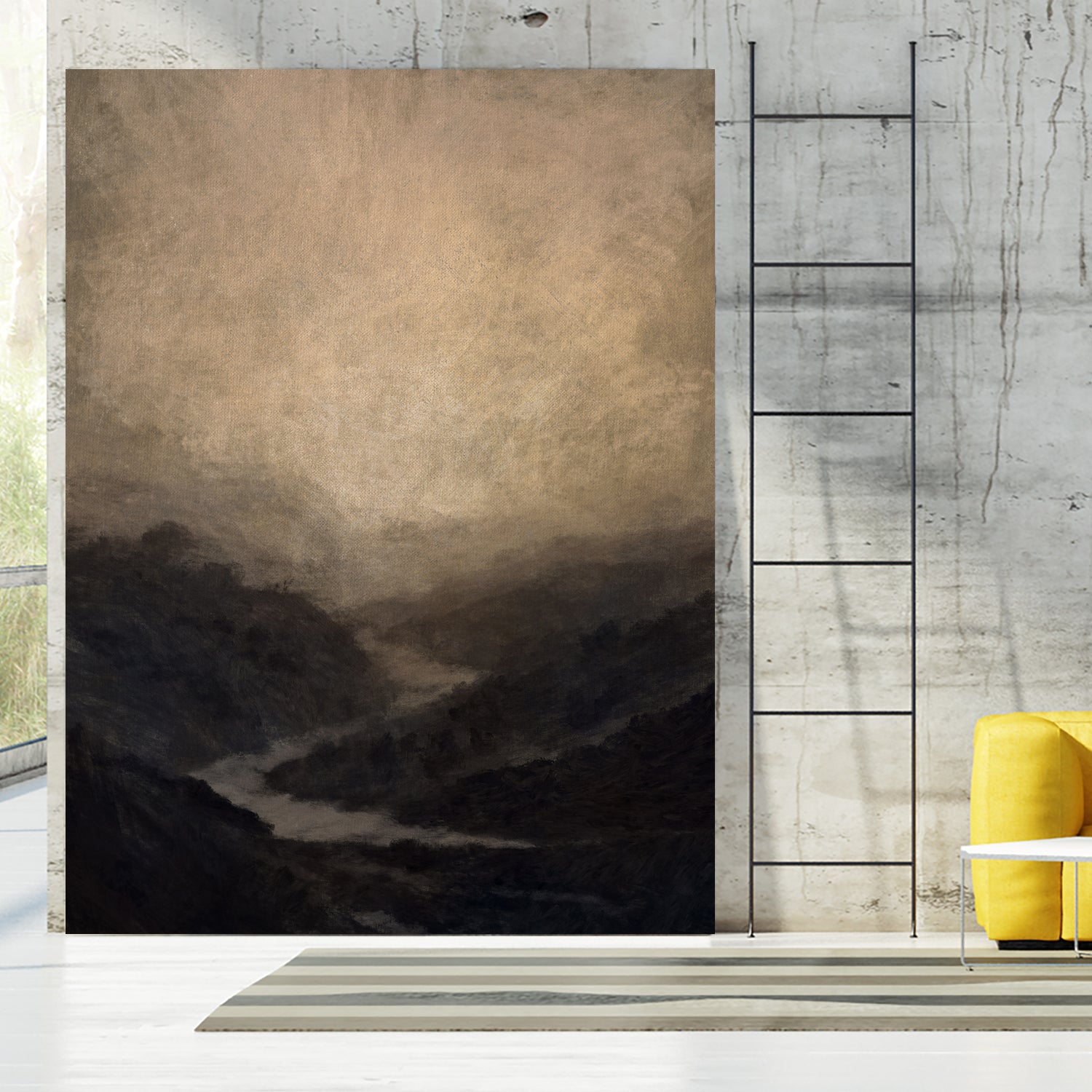 Highland River by Dan Hobday on GIANT ART - nature and landscapes ananwater