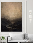 Highland River by Dan Hobday on GIANT ART - nature and landscapes ananwater