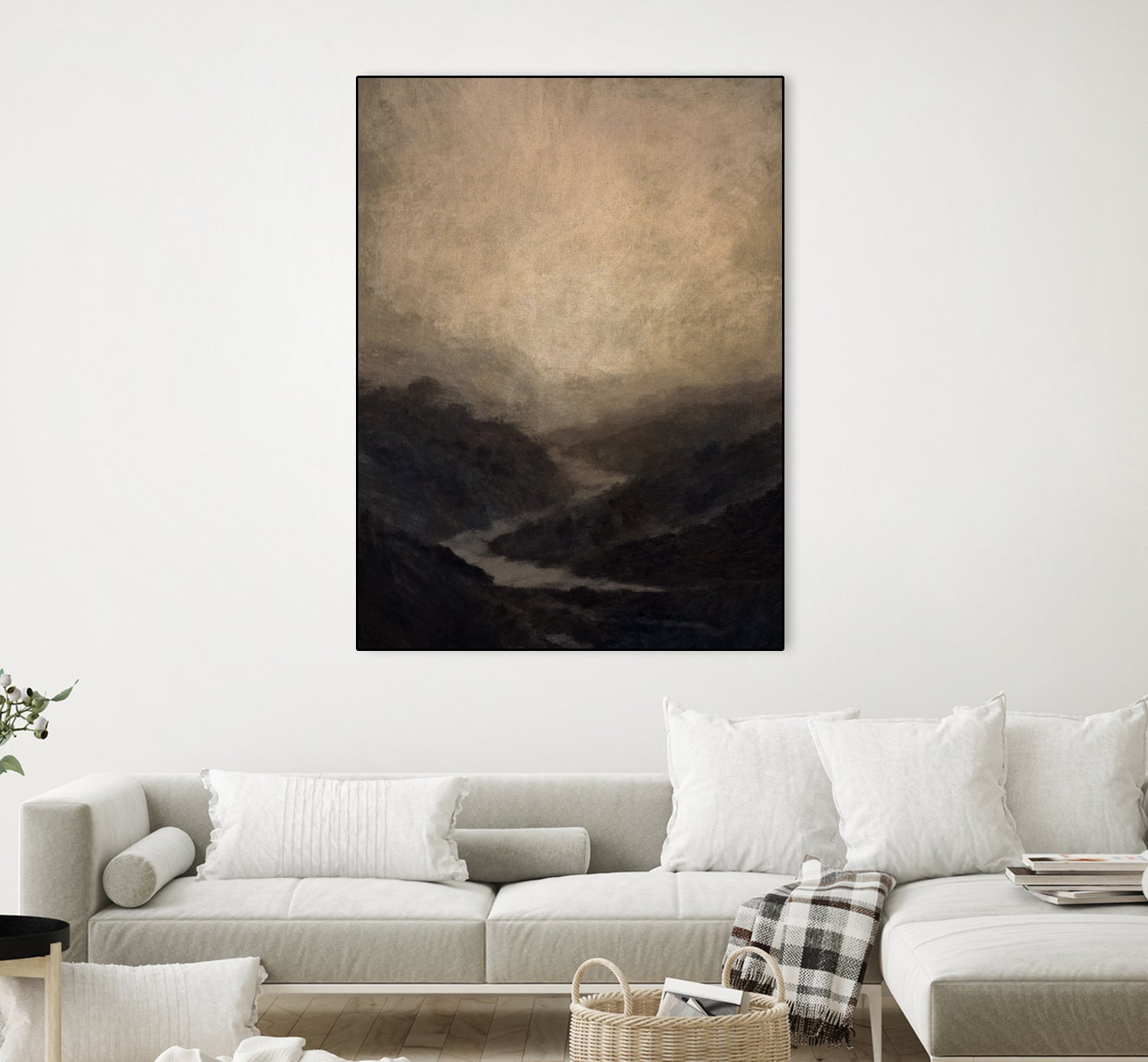 Highland River by Dan Hobday on GIANT ART - nature and landscapes ananwater