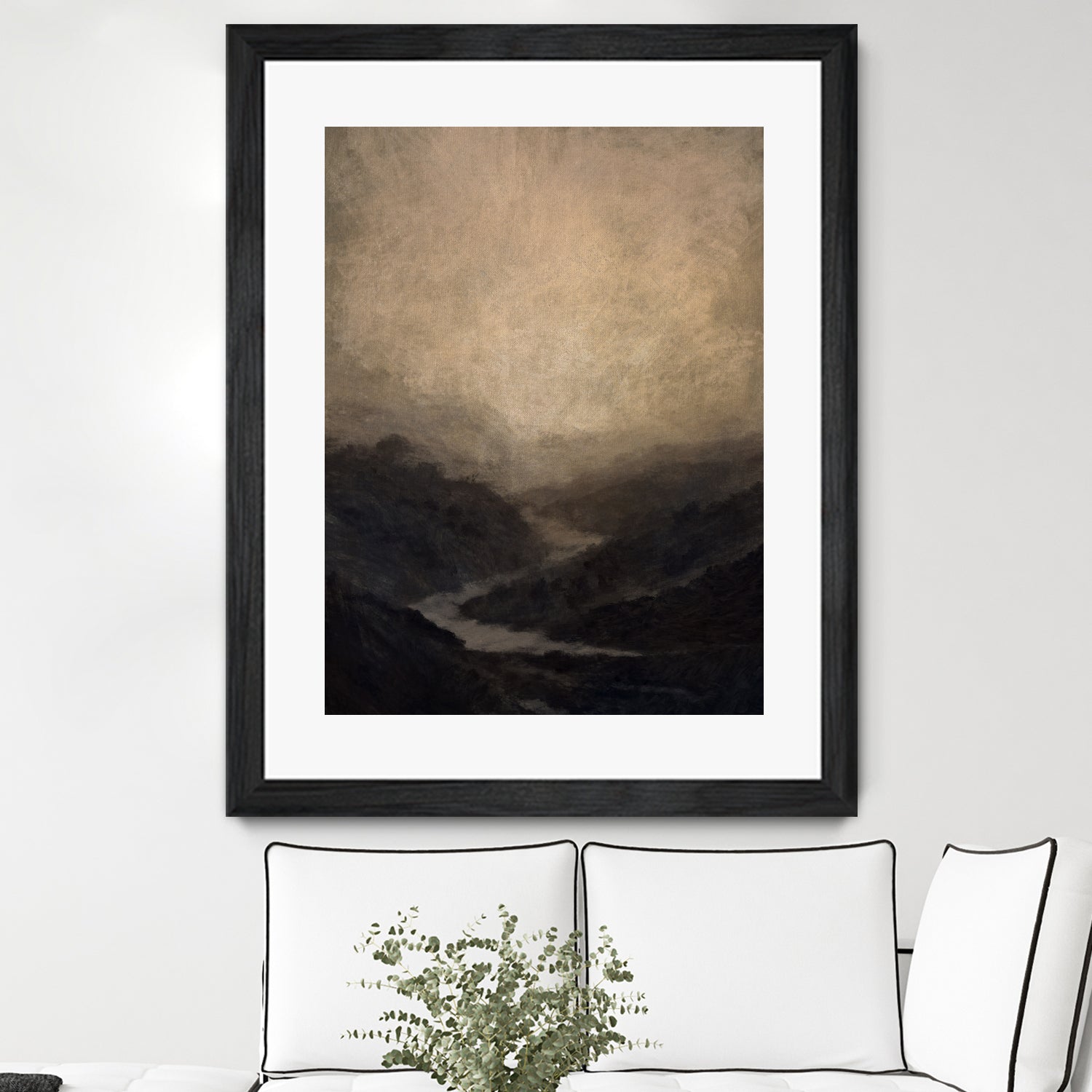 Highland River by Dan Hobday on GIANT ART - nature and landscapes ananwater