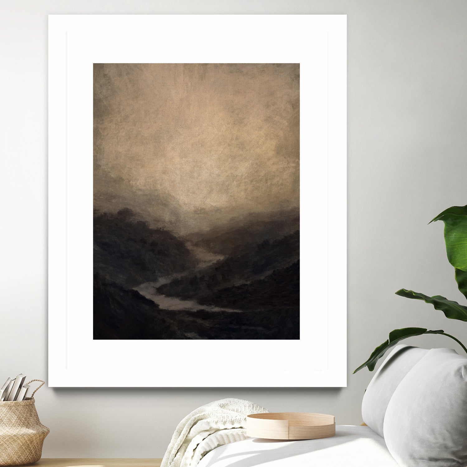 Highland River by Dan Hobday on GIANT ART - nature and landscapes ananwater