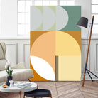 Mid Century Geometric Abstract 03 by Nilesh Kulkarni on GIANT ART - abstract abstract