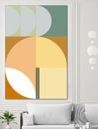 Mid Century Geometric Abstract 03 by Nilesh Kulkarni on GIANT ART - abstract abstract