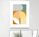 Mid Century Geometric Abstract 03 by Nilesh Kulkarni on GIANT ART - abstract abstract