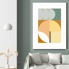 Mid Century Geometric Abstract 03 by Nilesh Kulkarni on GIANT ART - abstract abstract