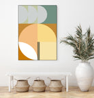 Mid Century Geometric Abstract 03 by Nilesh Kulkarni on GIANT ART - abstract abstract