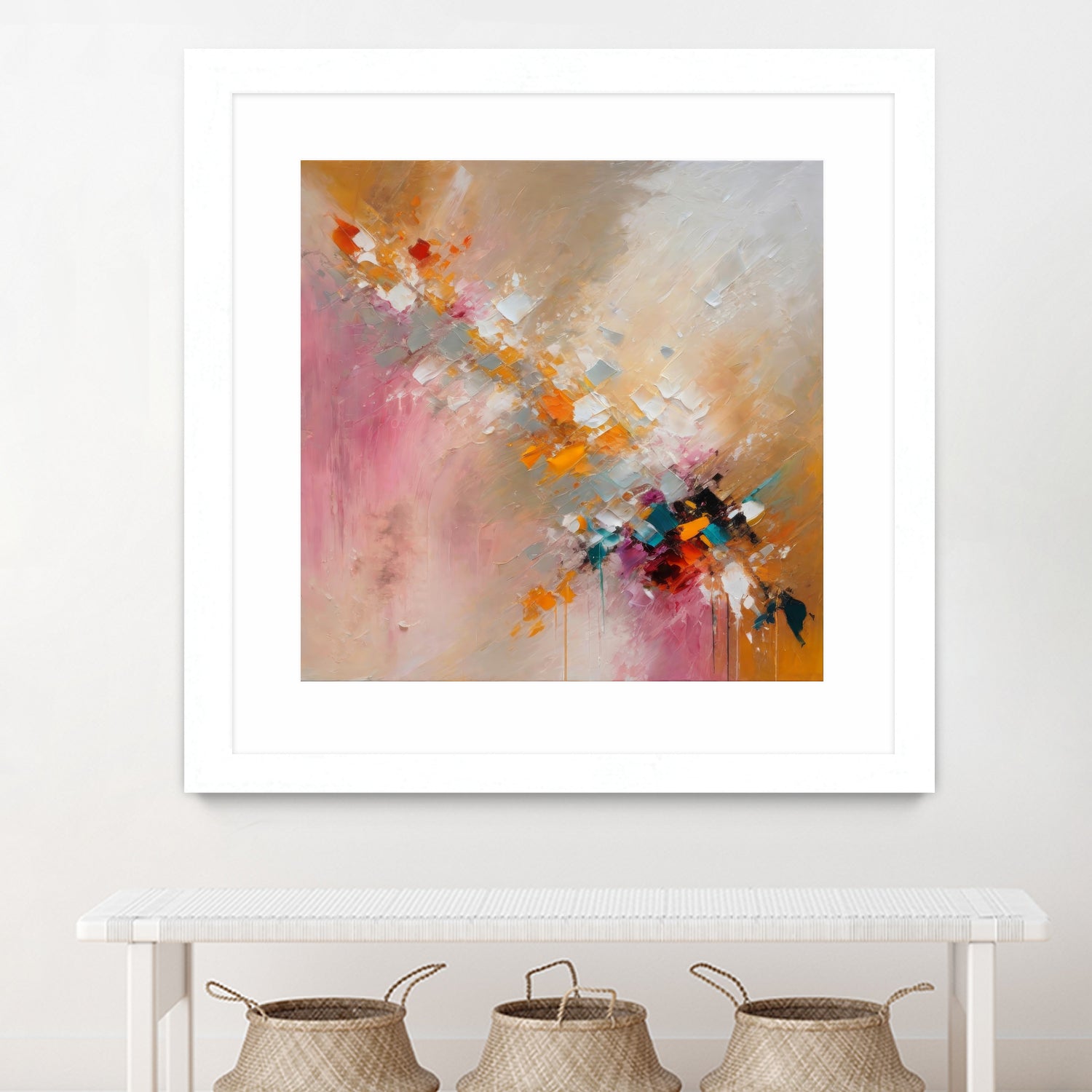 Colorful Cascade by Alpenglow Workshop on GIANT ART - abstract abstract art