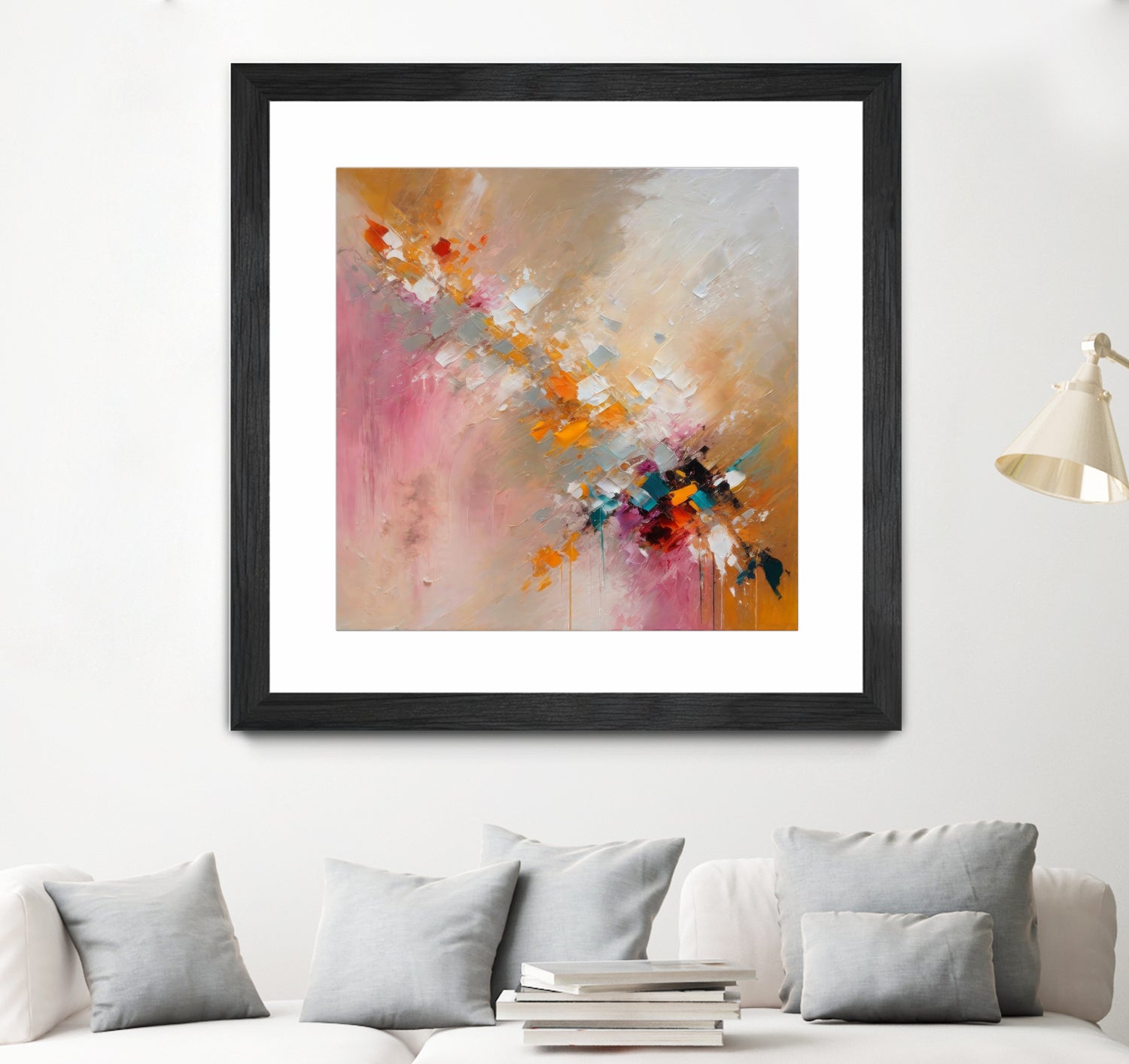 Colorful Cascade by Alpenglow Workshop on GIANT ART - abstract abstract art