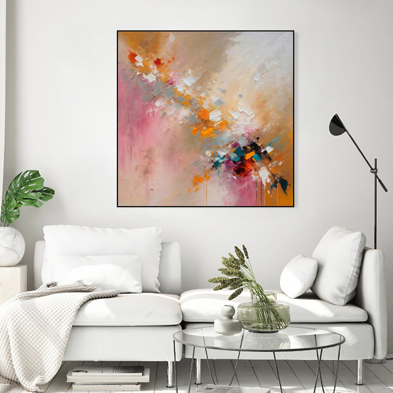 Colorful Cascade by Alpenglow Workshop on GIANT ART - abstract abstract art