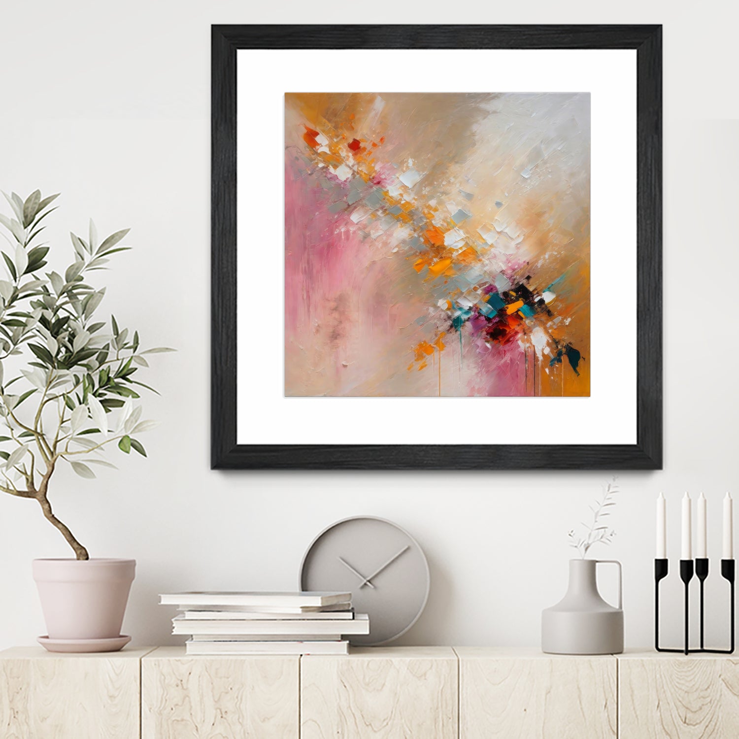 Colorful Cascade by Alpenglow Workshop on GIANT ART - abstract abstract art