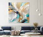 Elegant Minimalist Abstract by Alpenglow Workshop on GIANT ART - abstract modern abstract art