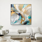 Elegant Minimalist Abstract by Alpenglow Workshop on GIANT ART - abstract modern abstract art