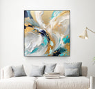 Elegant Minimalist Abstract by Alpenglow Workshop on GIANT ART - abstract modern abstract art
