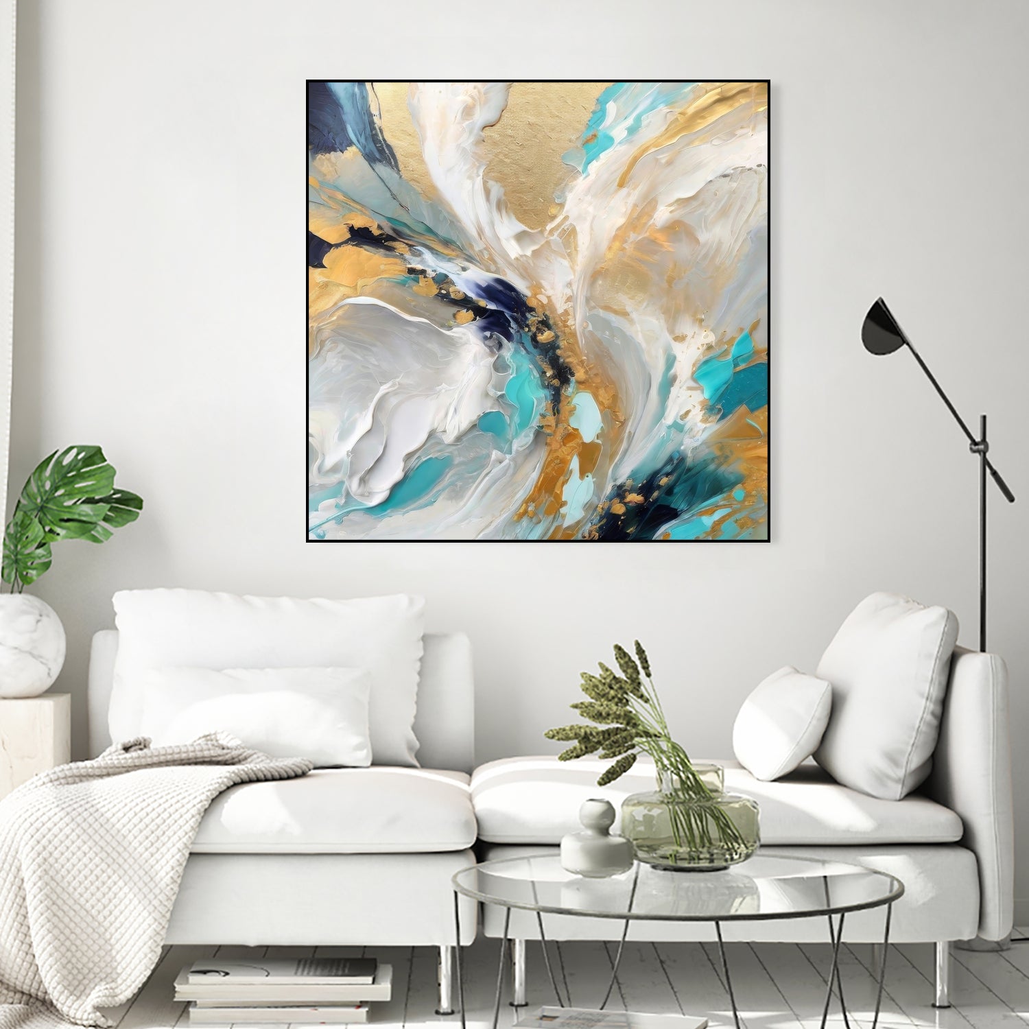 Elegant Minimalist Abstract by Alpenglow Workshop on GIANT ART - abstract modern abstract art