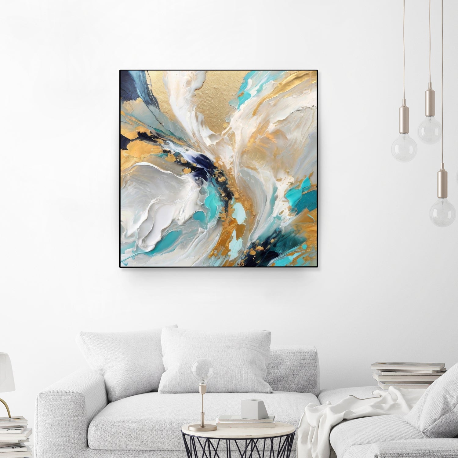Elegant Minimalist Abstract by Alpenglow Workshop on GIANT ART - abstract modern abstract art