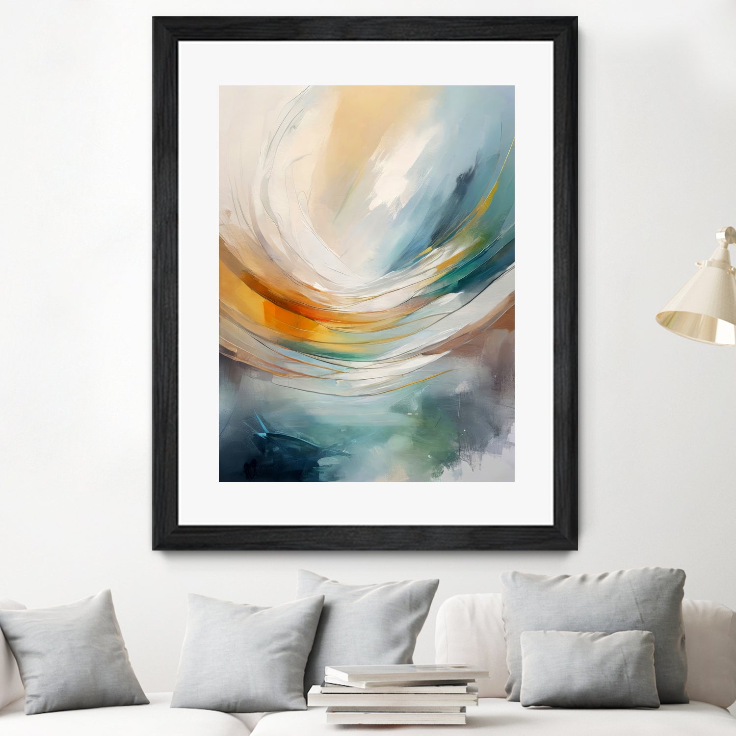 Curved Hues by Alpenglow Workshop on GIANT ART - abstract abstract