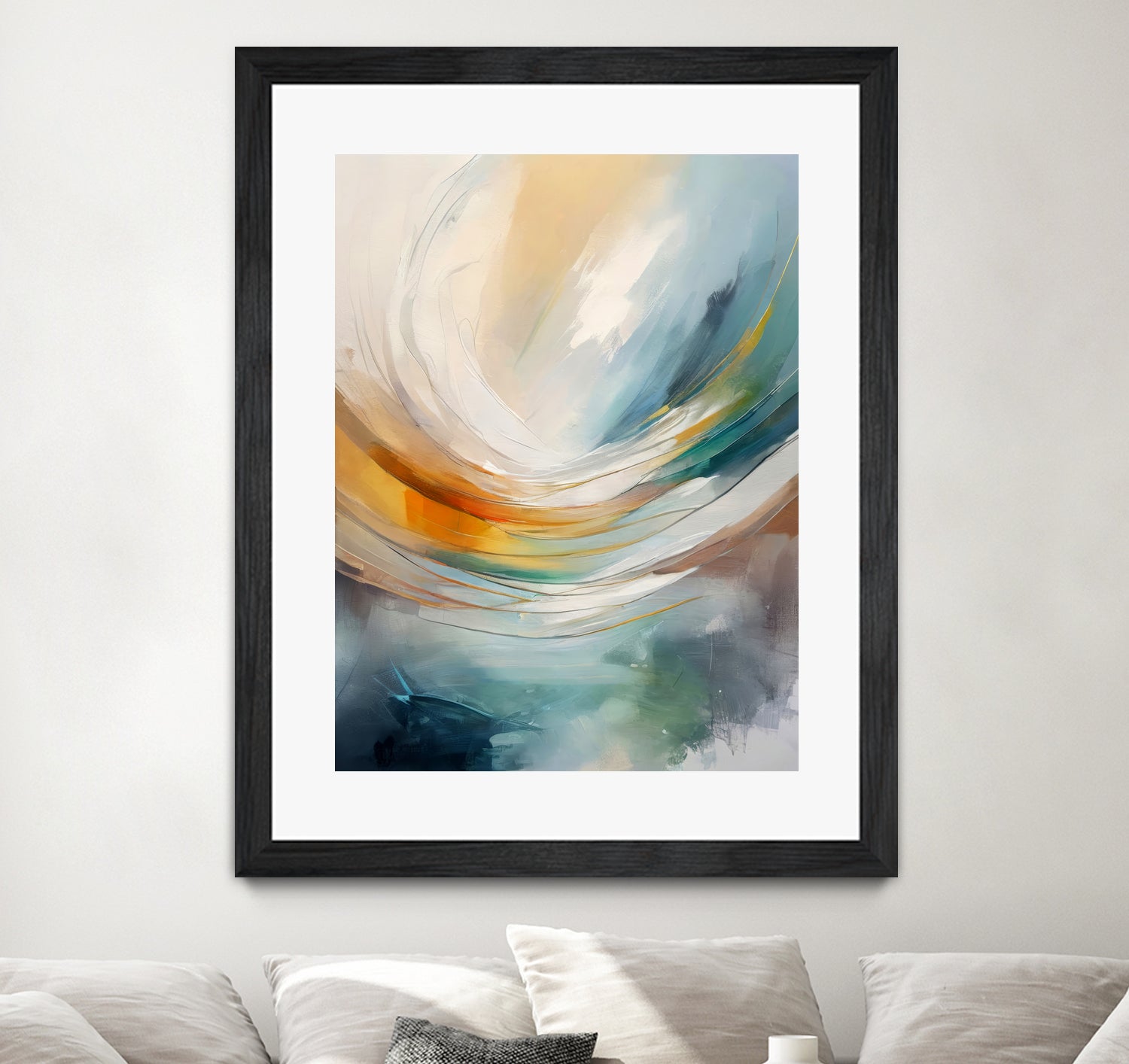 Curved Hues by Alpenglow Workshop on GIANT ART - abstract abstract