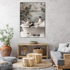 Penguin Splash Party by Niky Rahner on GIANT ART - botanical rahner