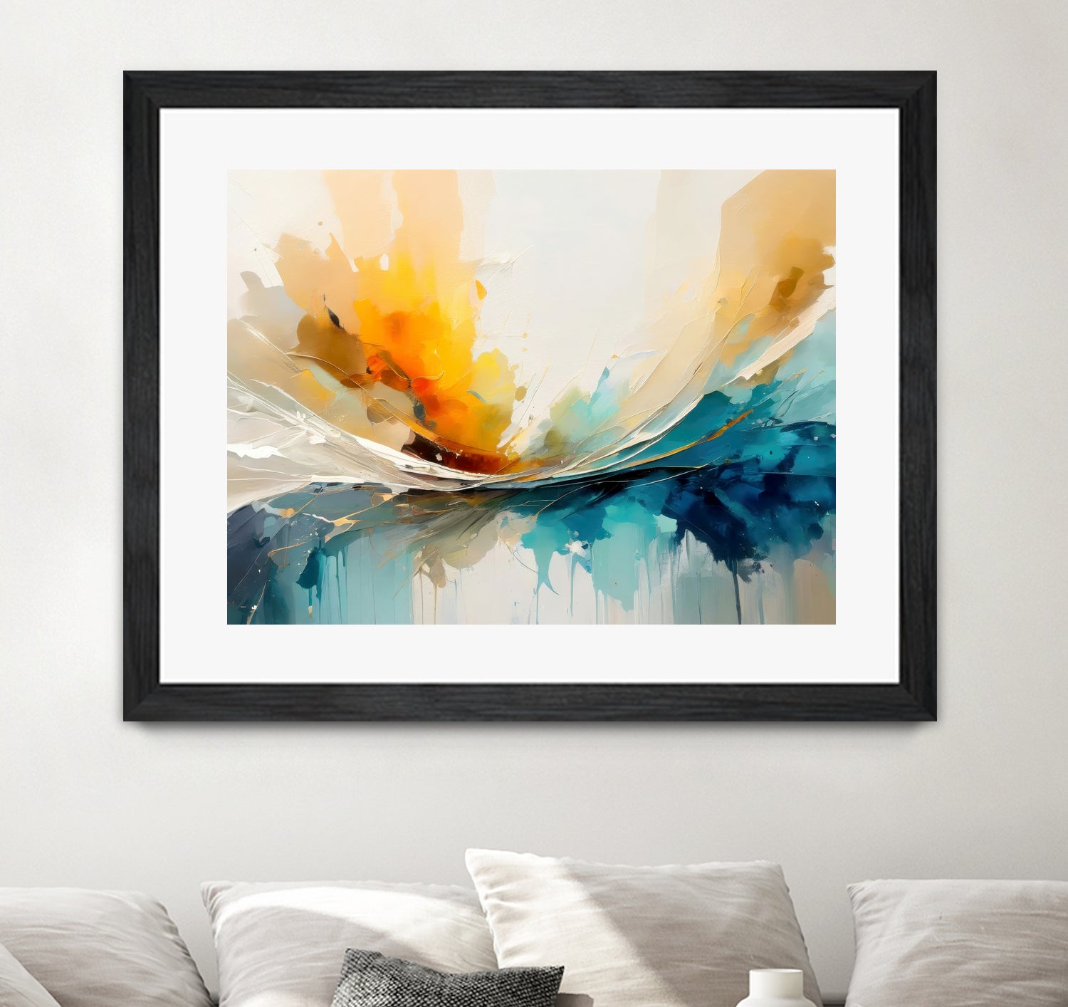 Colorful Horizons by Alpenglow Workshop on GIANT ART - abstract explosion abstract abstract explosion