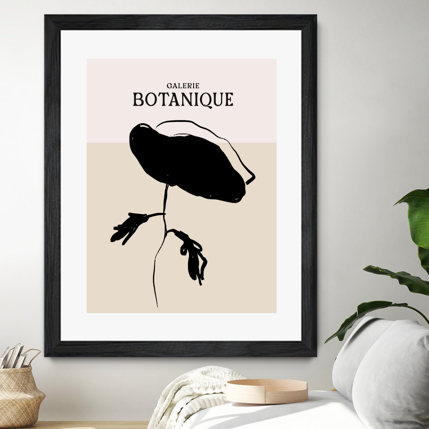 Monochrome Bloom by Treechild on GIANT ART -  botanical art