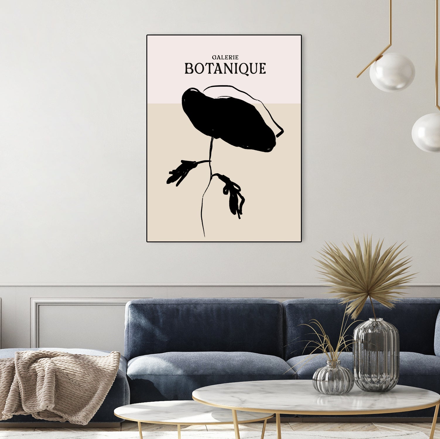 Monochrome Bloom by Treechild on GIANT ART -  botanical art