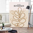 Earthy Leaf Lines by Treechild on GIANT ART -  botanical art print