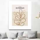 Earthy Leaf Lines by Treechild on GIANT ART -  botanical art print