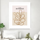 Earthy Leaf Lines by Treechild on GIANT ART -  botanical art print