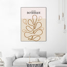 Earthy Leaf Lines by Treechild on GIANT ART -  botanical art print