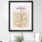 Earthy Leaf Lines by Treechild on GIANT ART -  botanical art print