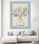 Floral Sketch Vase by Treechild on GIANT ART - 7200 photography