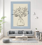 Floral Sketch Vase by Treechild on GIANT ART - 7200 photography