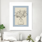 Floral Sketch Vase by Treechild on GIANT ART - 7200 photography