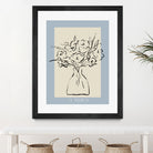Floral Sketch Vase by Treechild on GIANT ART - 7200 photography