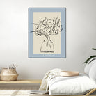 Floral Sketch Vase by Treechild on GIANT ART - 7200 photography