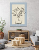 Floral Sketch Vase by Treechild on GIANT ART - 7200 photography