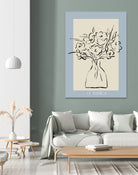 Floral Sketch Vase by Treechild on GIANT ART - 7200 photography