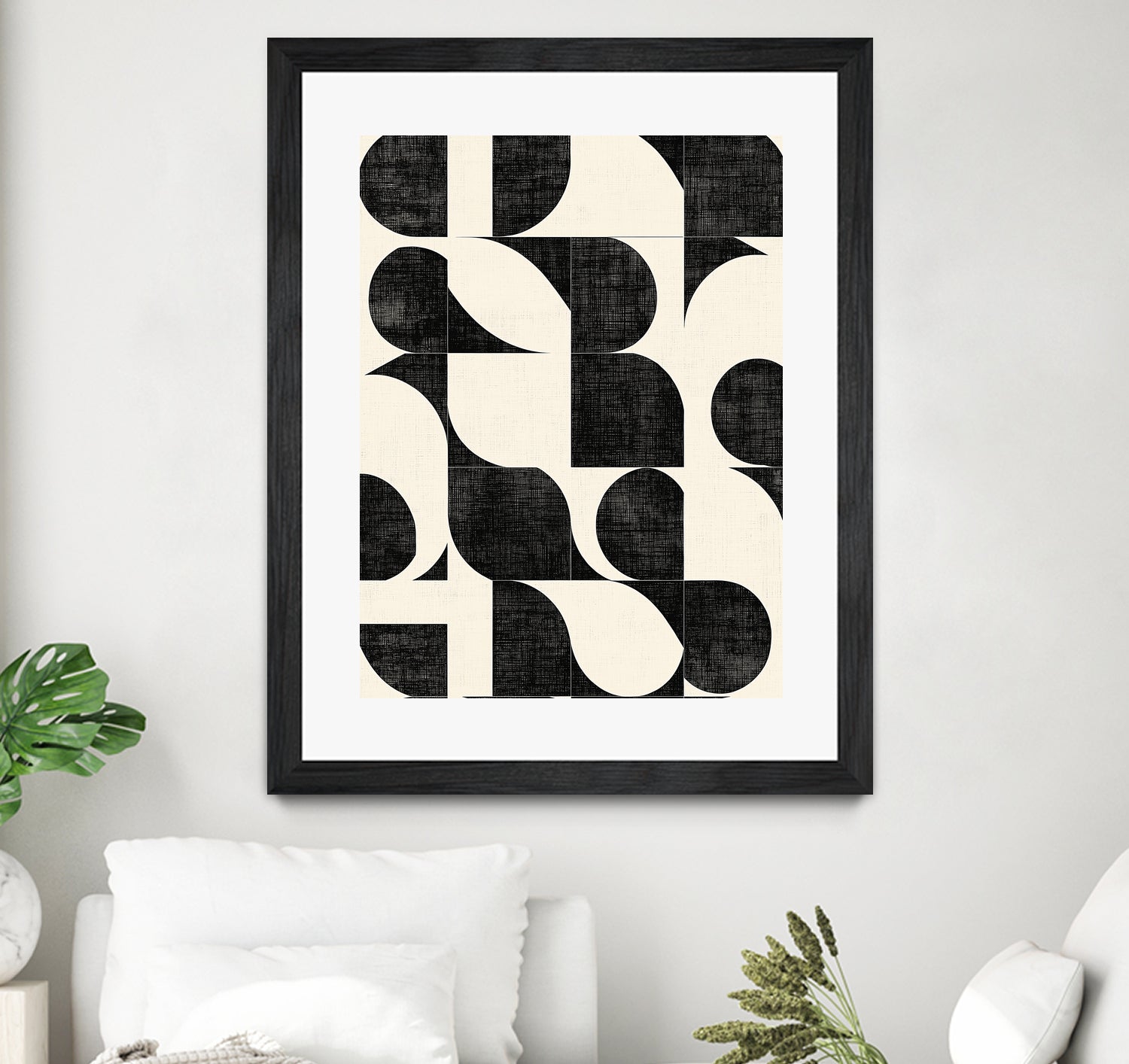 Geometric Black and White Patterns by Layla Oz on GIANT ART - 2972 illustration