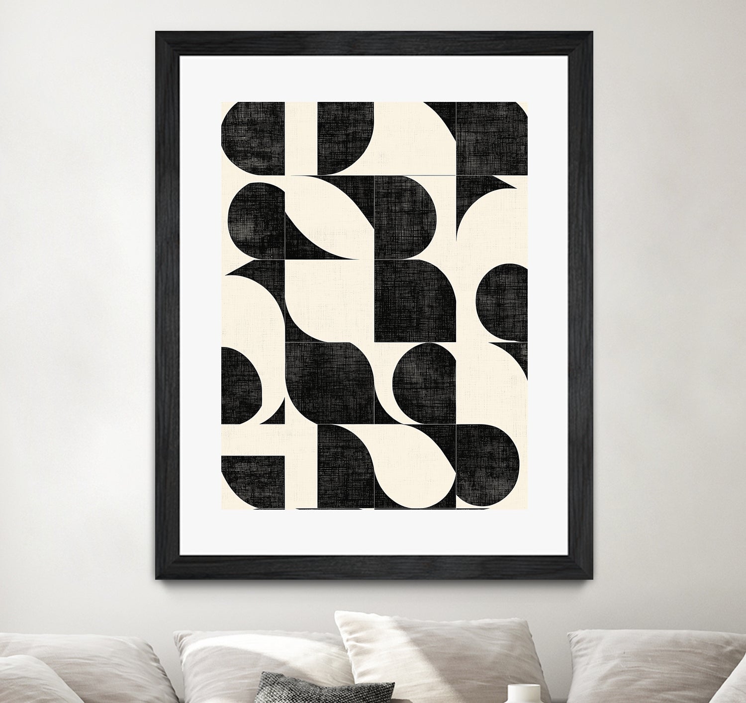 Geometric Black and White Patterns by Layla Oz on GIANT ART - 2972 illustration