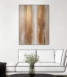 Stripes In Soft Neutrals by Alpenglow Workshop on GIANT ART - abstract abstract wall art