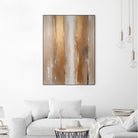Stripes In Soft Neutrals by Alpenglow Workshop on GIANT ART - abstract abstract wall art