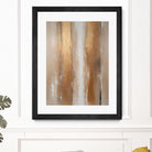 Stripes In Soft Neutrals by Alpenglow Workshop on GIANT ART - abstract abstract wall art