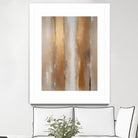 Stripes In Soft Neutrals by Alpenglow Workshop on GIANT ART - abstract abstract wall art