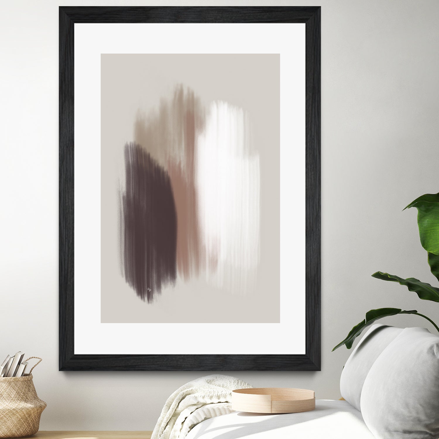 Muted Brush Strokes by Martina on GIANT ART - 4724 photography