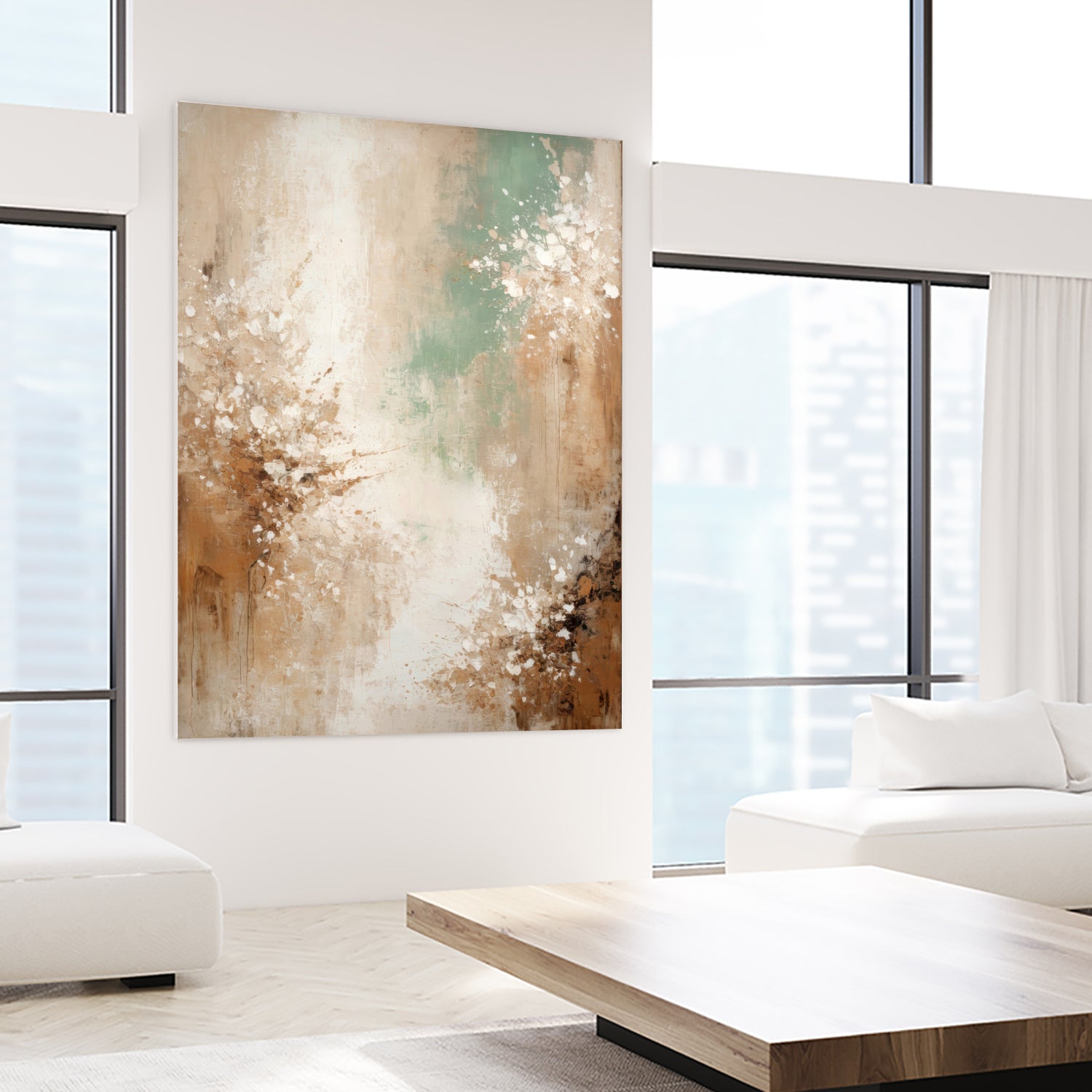 Blend Of Earth Tones by Alpenglow Workshop on GIANT ART - abstract abstract art