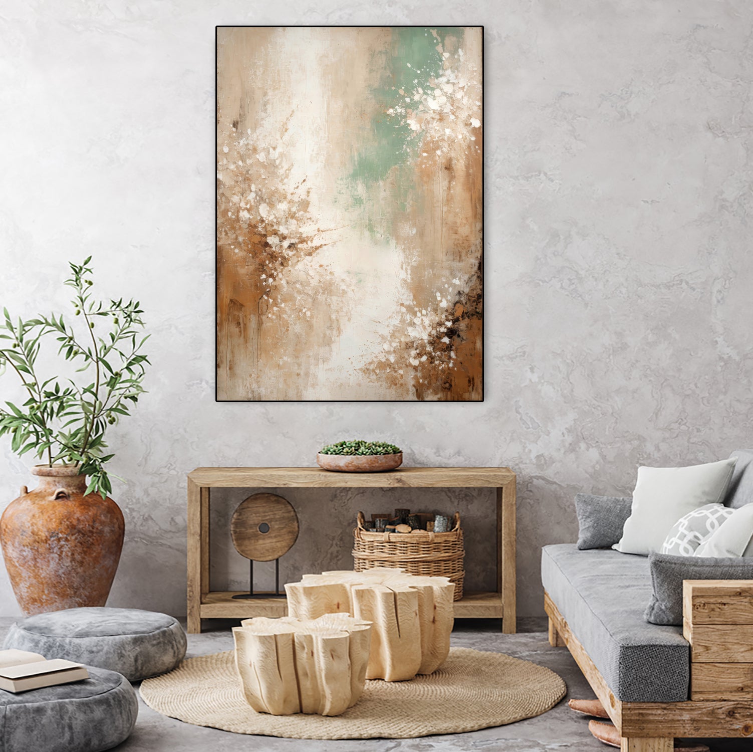 Blend Of Earth Tones by Alpenglow Workshop on GIANT ART - abstract abstract art