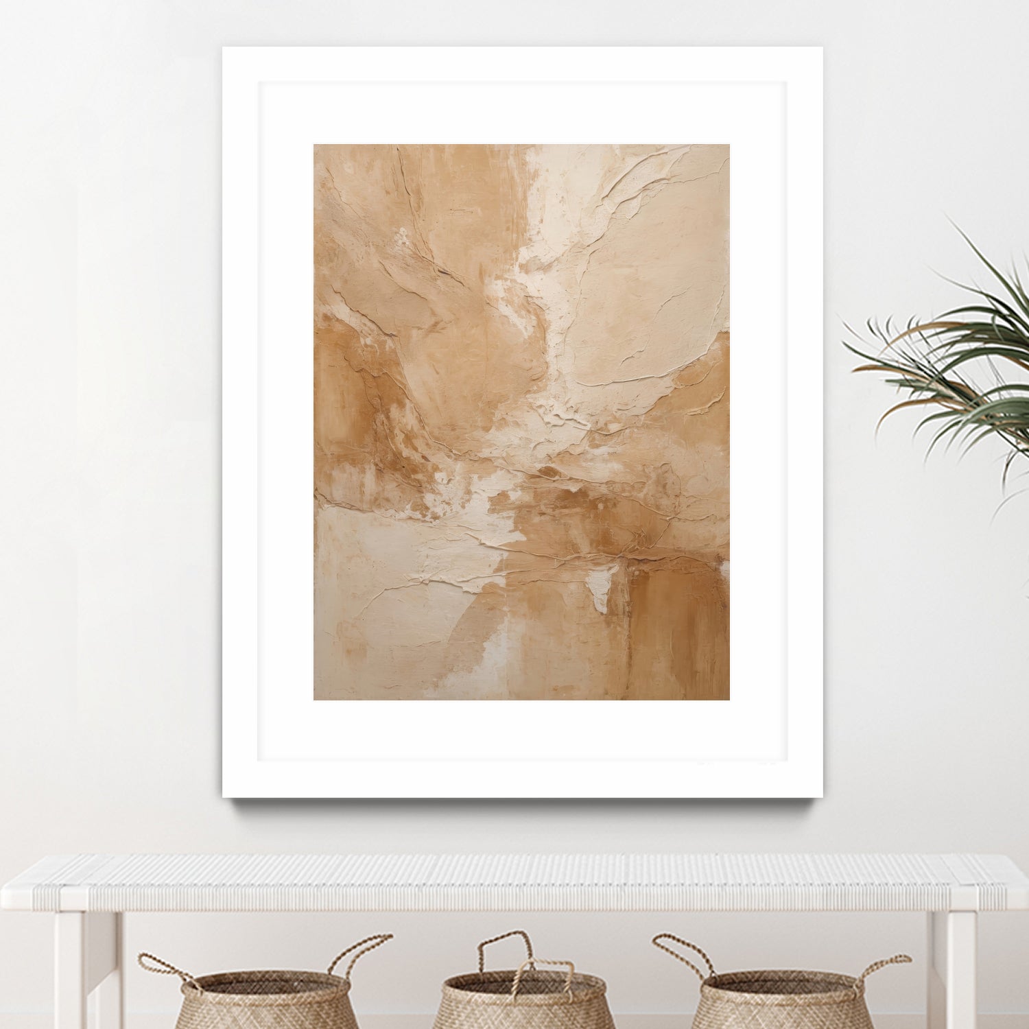 Tonal Terrain by Alpenglow Workshop on GIANT ART - textured wall art abstract textured wall art